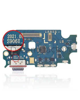 Плата Порта зарядного Устройства с гибким кабелем для Чтения Sim-карт Samsung Galaxy S22 Plus 5G S906U S906B