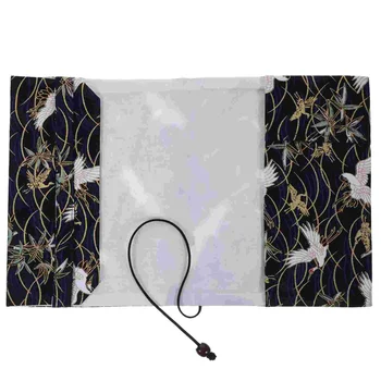 Защитный чехол из крановой ткани Slipcase Lovers Протектор с цветочным принтом Изысканная обложка для книги