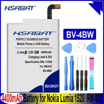 Аккумулятор HSABAT 4400 мАч BV-4BW для Nokia Lumia 1520 MARS Phablet RM-937 Bea Lumia1520
