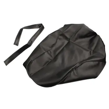 Грязевая мотоциклетная Черная подушка сиденья из искусственной кожи, Водонепроницаемая обивка сиденья для Honda CB400 CB 400