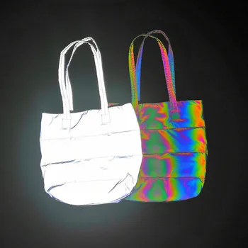 Мужские и женские светоотражающие сумки Techwear Harajuku Сумка-мессенджер Красочная светоотражающая сумка Модные Bolsos Para Mujer