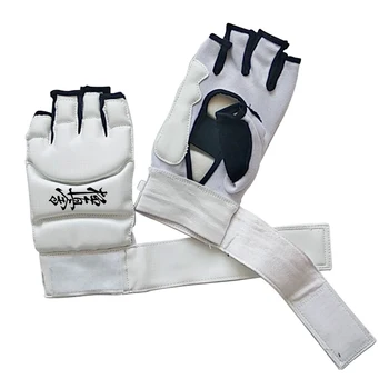 Защитные Перчатки для рук для борьбы с Киокушинкай Карате Профессиональные Боевые Искусства Спорт Фитнес Боксерские Перчатки перчатки