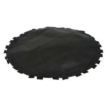 1 шт. черный сменный коврик для прыжков на батуте, круглый коврик для батута с крючком (черный)